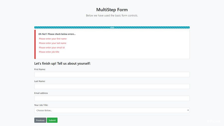 StepForm-多步驟PHP表單源碼插圖5